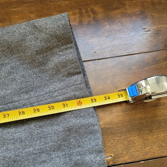 VTG Forecaster of Boston Wool Mid-Length Coat Plaid Contrast Hood size 16 Gray - Picture 8 of 11